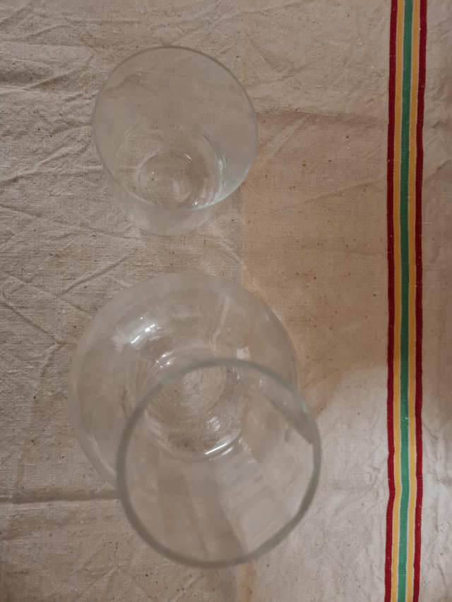 Pichet + verre de nuit