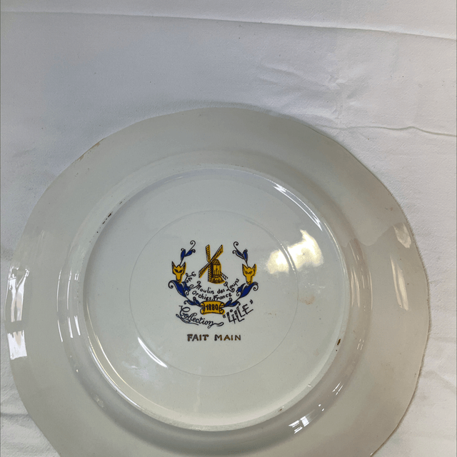 Assiette décorative 