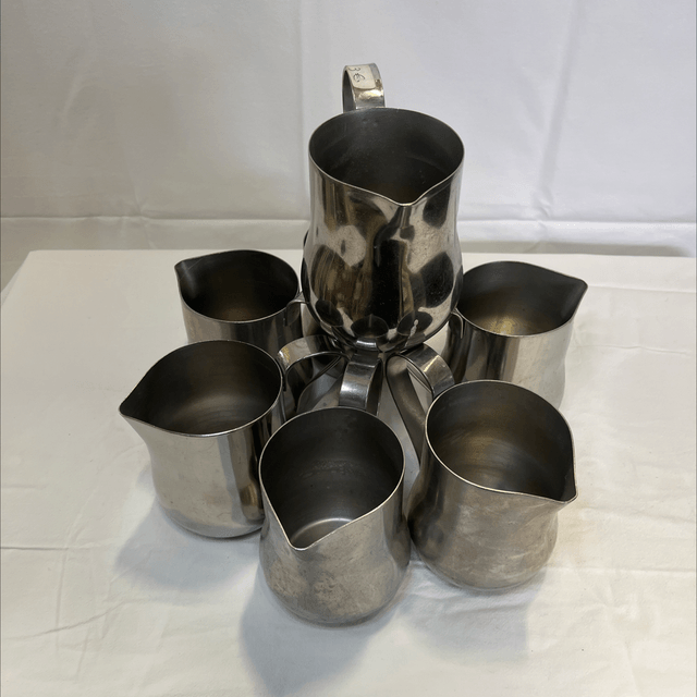 Pot à lait en inox