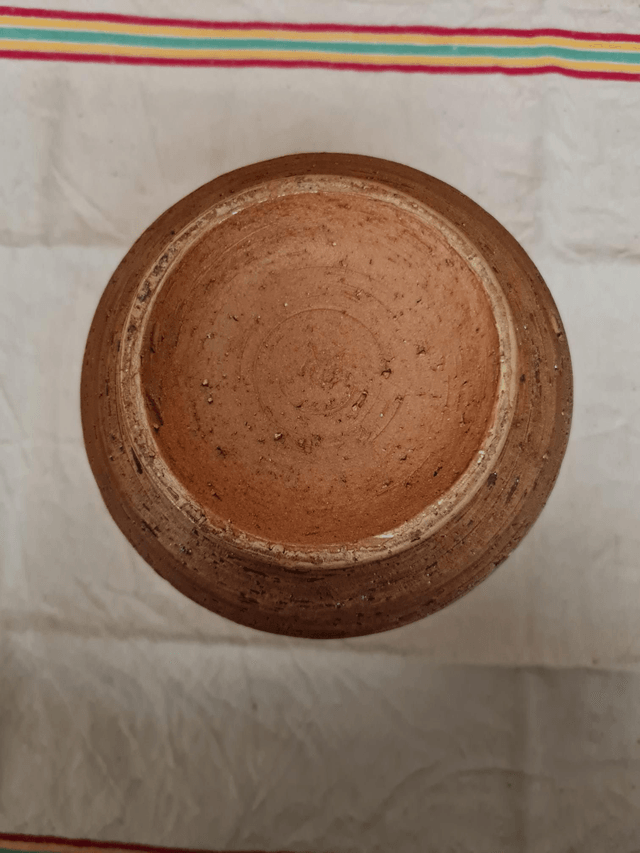 Vase vintage de style Bitossi  (H 18cm)
