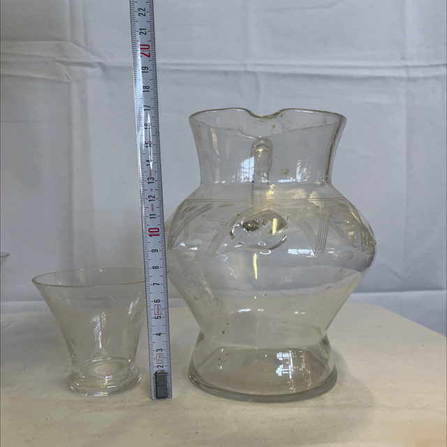 Service carafe + 6 verres