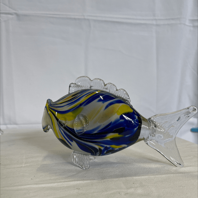 Poisson en verre style Murano