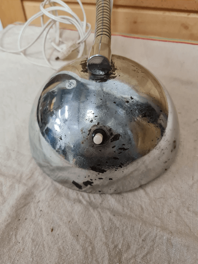 Jolie lampe vintage articulée dans son jus