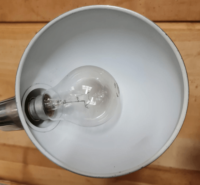 Jolie lampe vintage articulée dans son jus