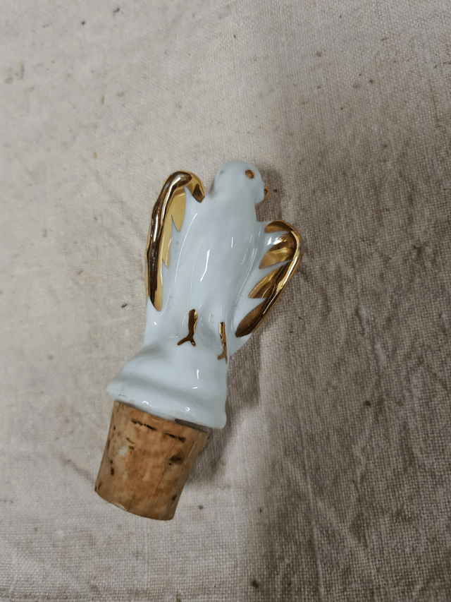 Ancien bouchon en céramique
