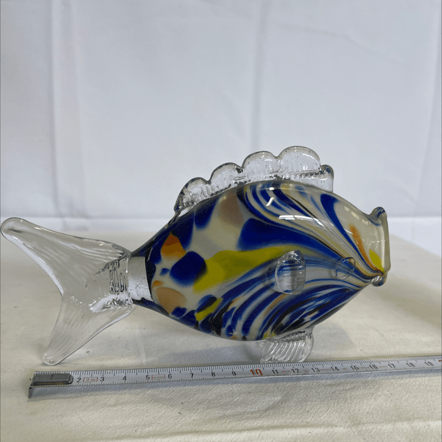 Poisson en verre style Murano