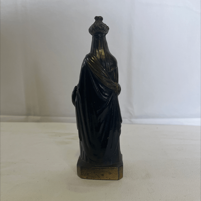 statuette St-Anne en métal 