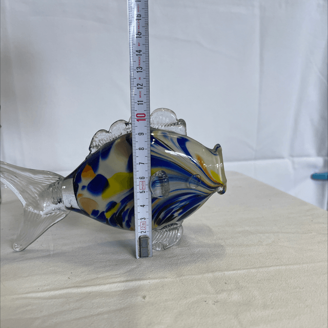 Poisson en verre style Murano