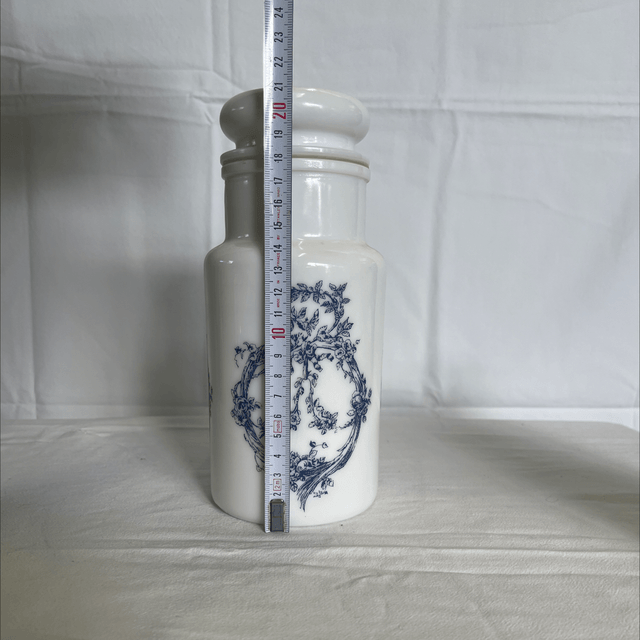 Pot apothicaire opaline italienne