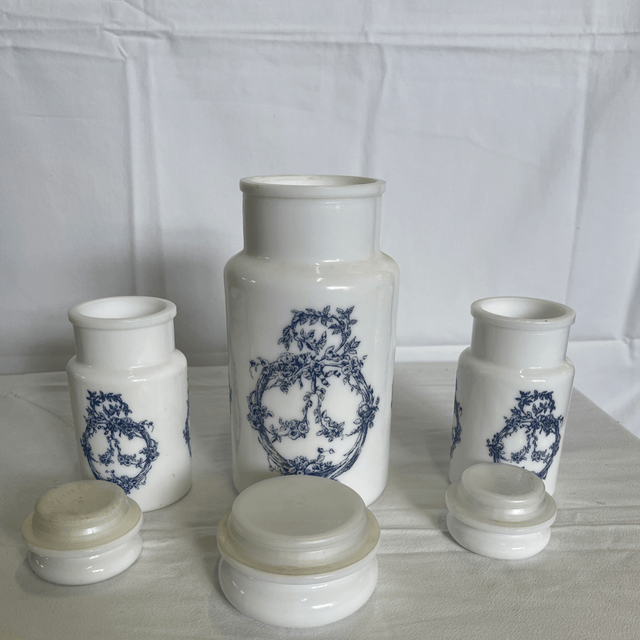 Pot apothicaire opaline italienne