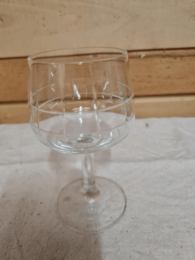 Petits verres a digestif vintage cristal