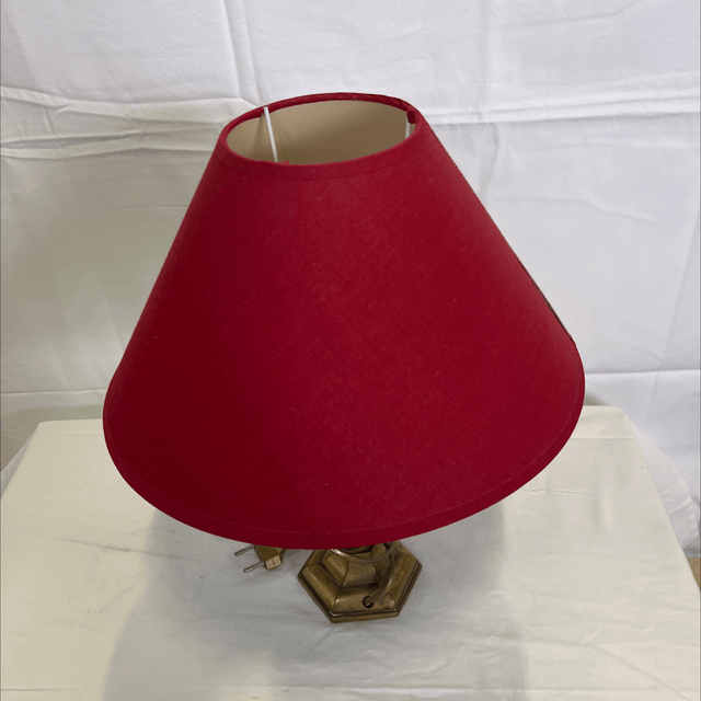 Lampe pied laiton