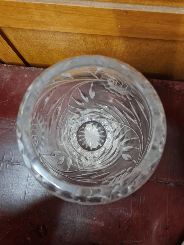 Vase cristal