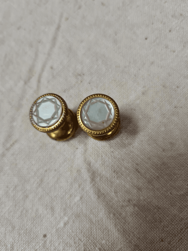 Bouton manchette vintage