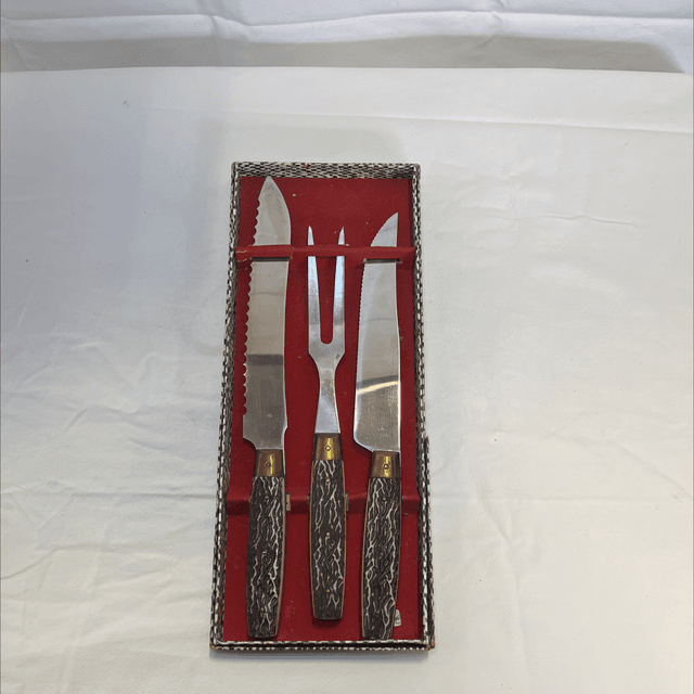 Service de couteau et fourchette à viande 