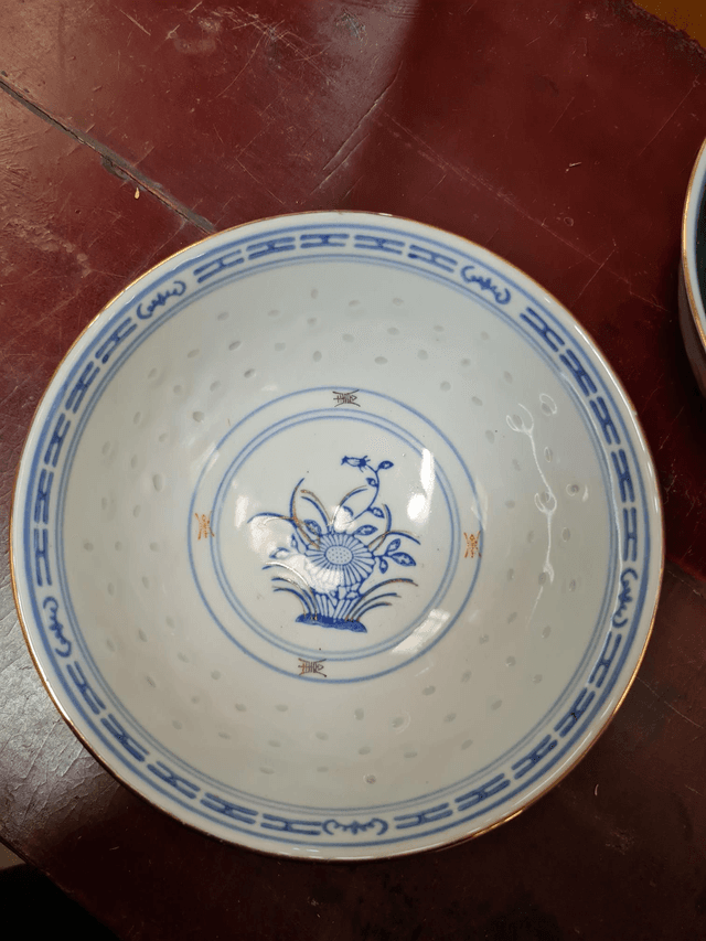 Saladier porcelaine chinoise 